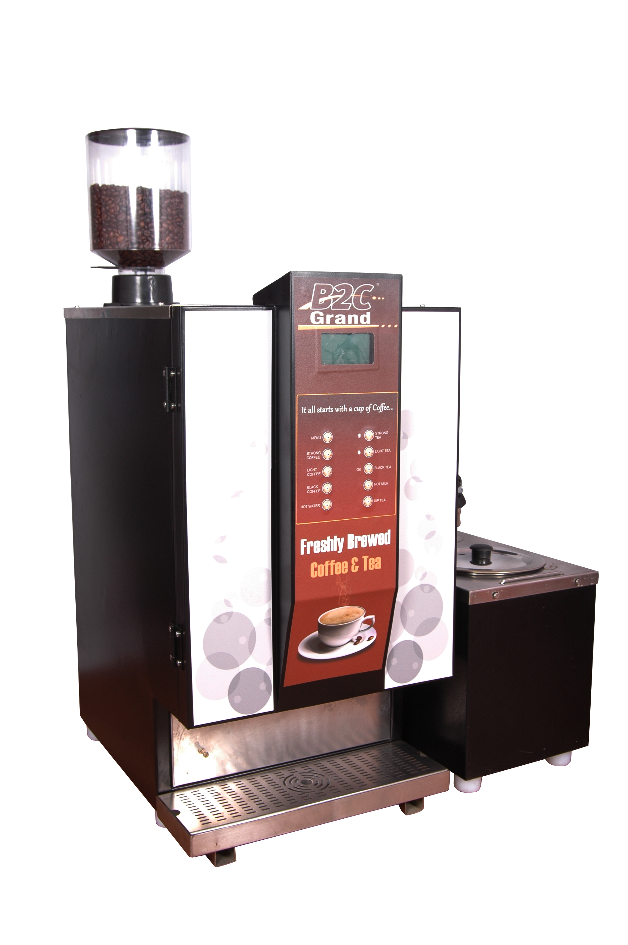 Fresh Milk Tea Coffee Vending Machines in India - Chennai Beverages